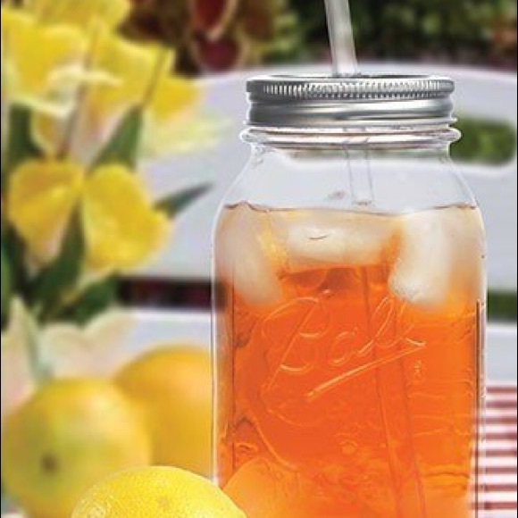 Other - Redneck Guzzler Mason Jars w/ Extra Straws & Lids